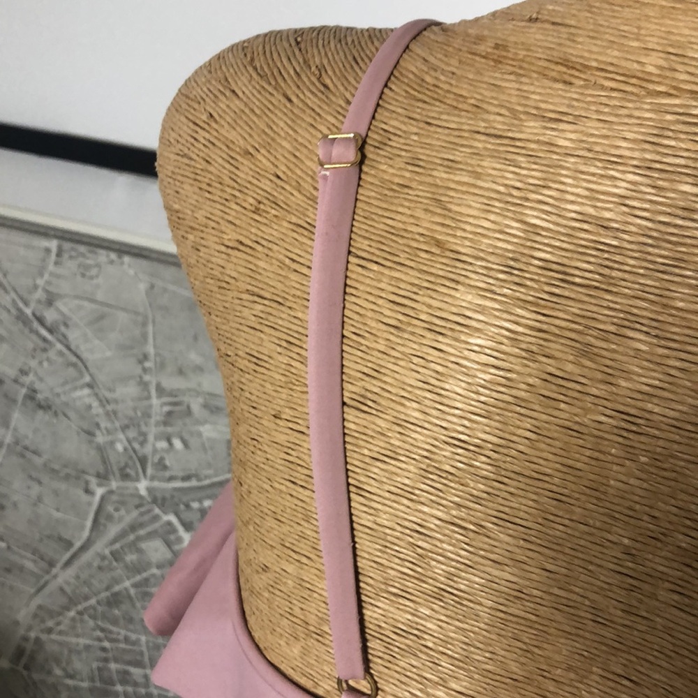 Montce Pink Ruffle Women's Top - Picture 6 of 8